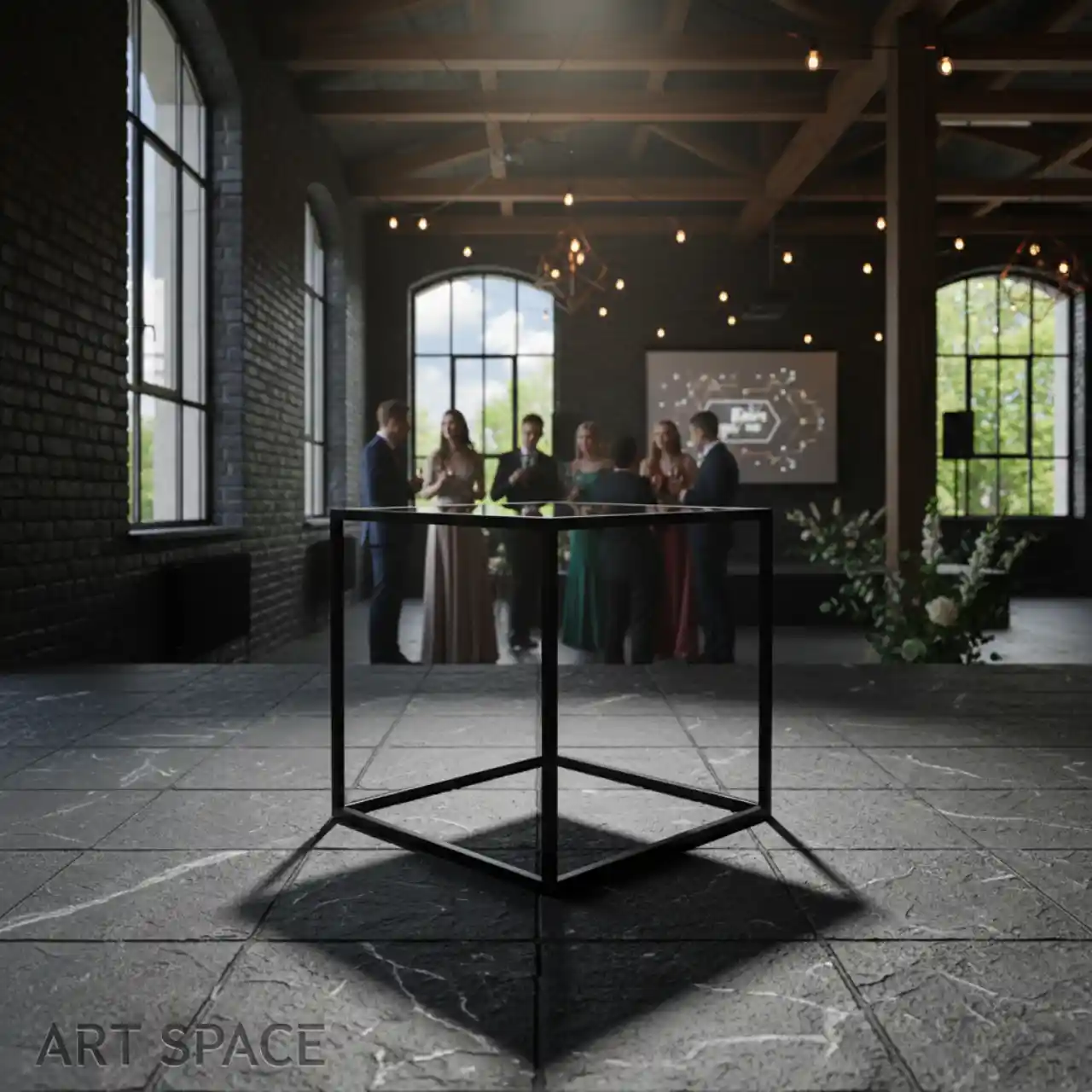 Столы журнальные LOFT GLASS mini