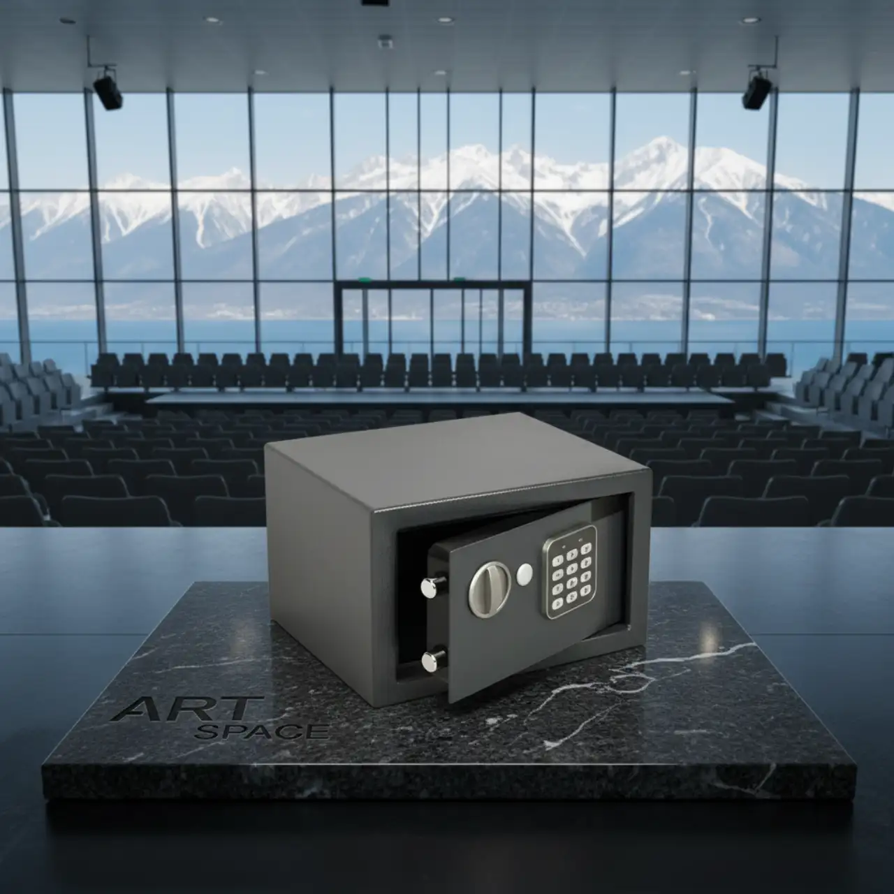 Сейфы электронные кодовые 170x260x230 мм.