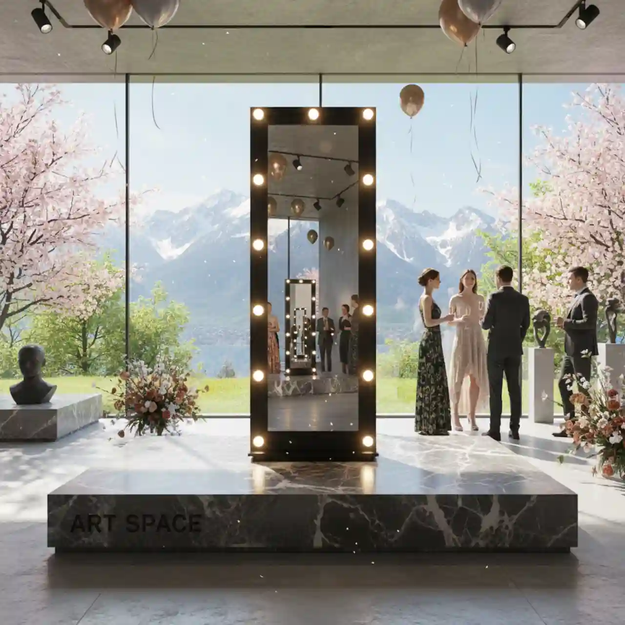 Зеркало напольное