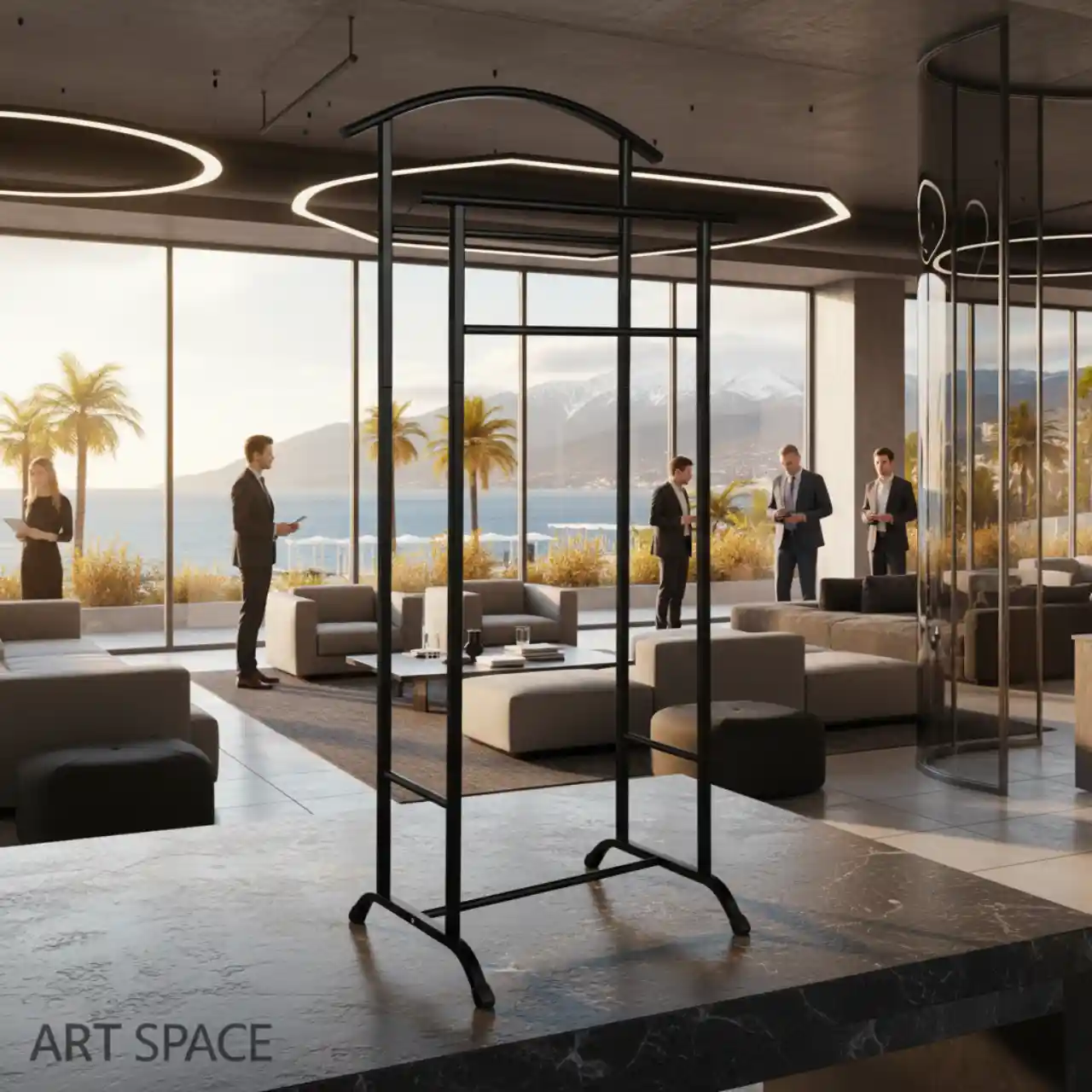 Вешалки для КОСТЮМОВ напольные