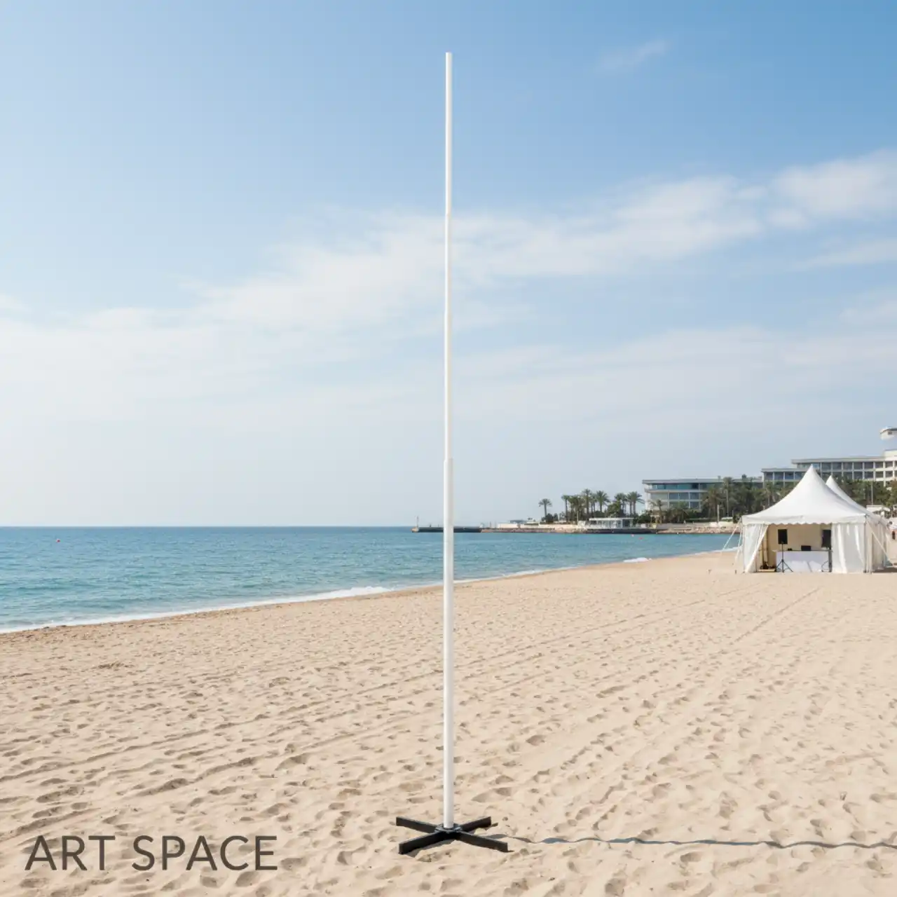 Стойки для ГИРЛЯНД состоящие из секций и могут быть собраны в разных размерах: