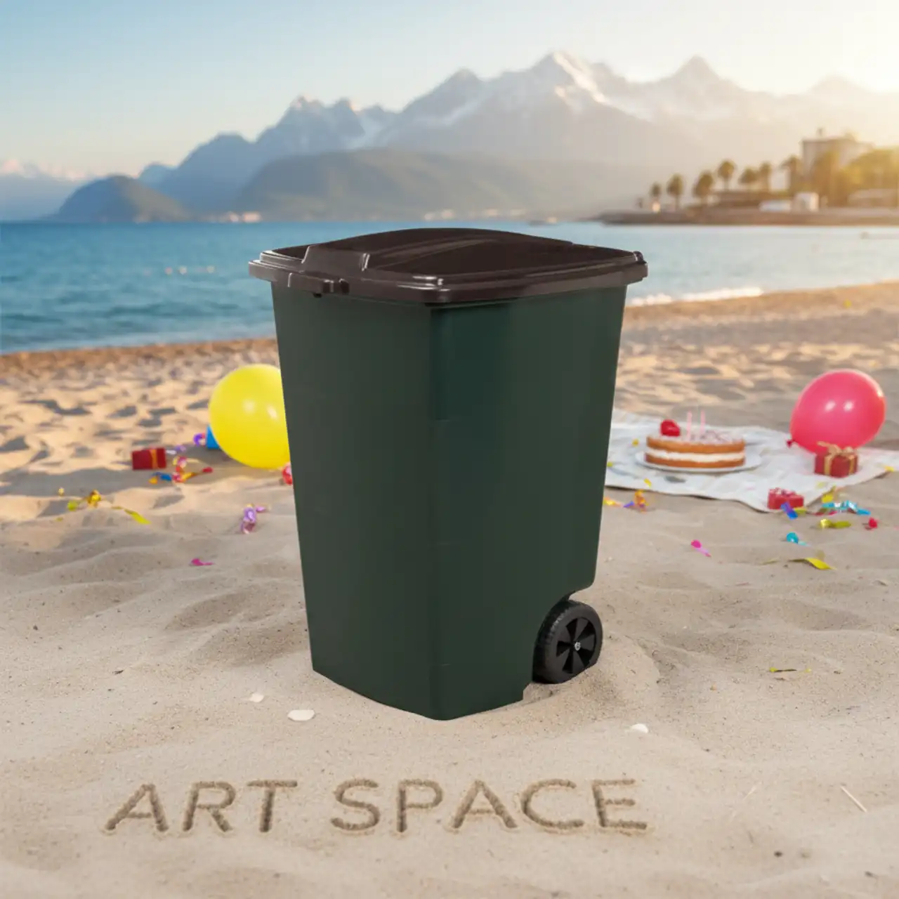 Контейнеры для мусора 120 л., 240 ., 360 л.