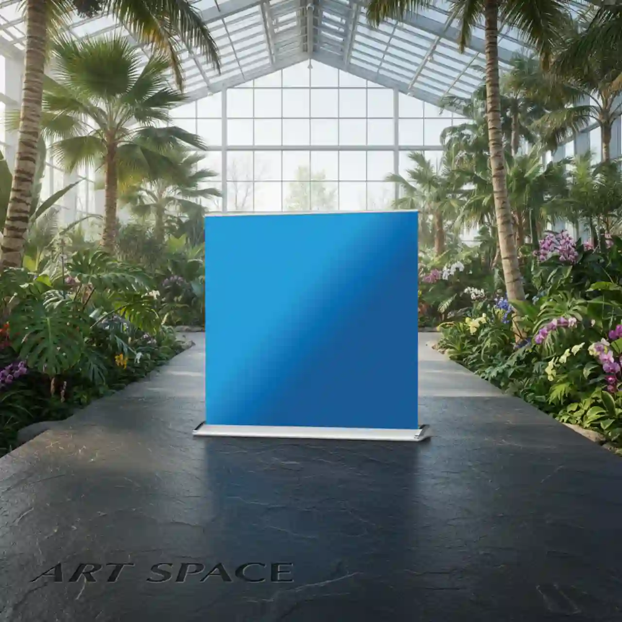 Стенды Каплевидный Roll Up 200х200 см.