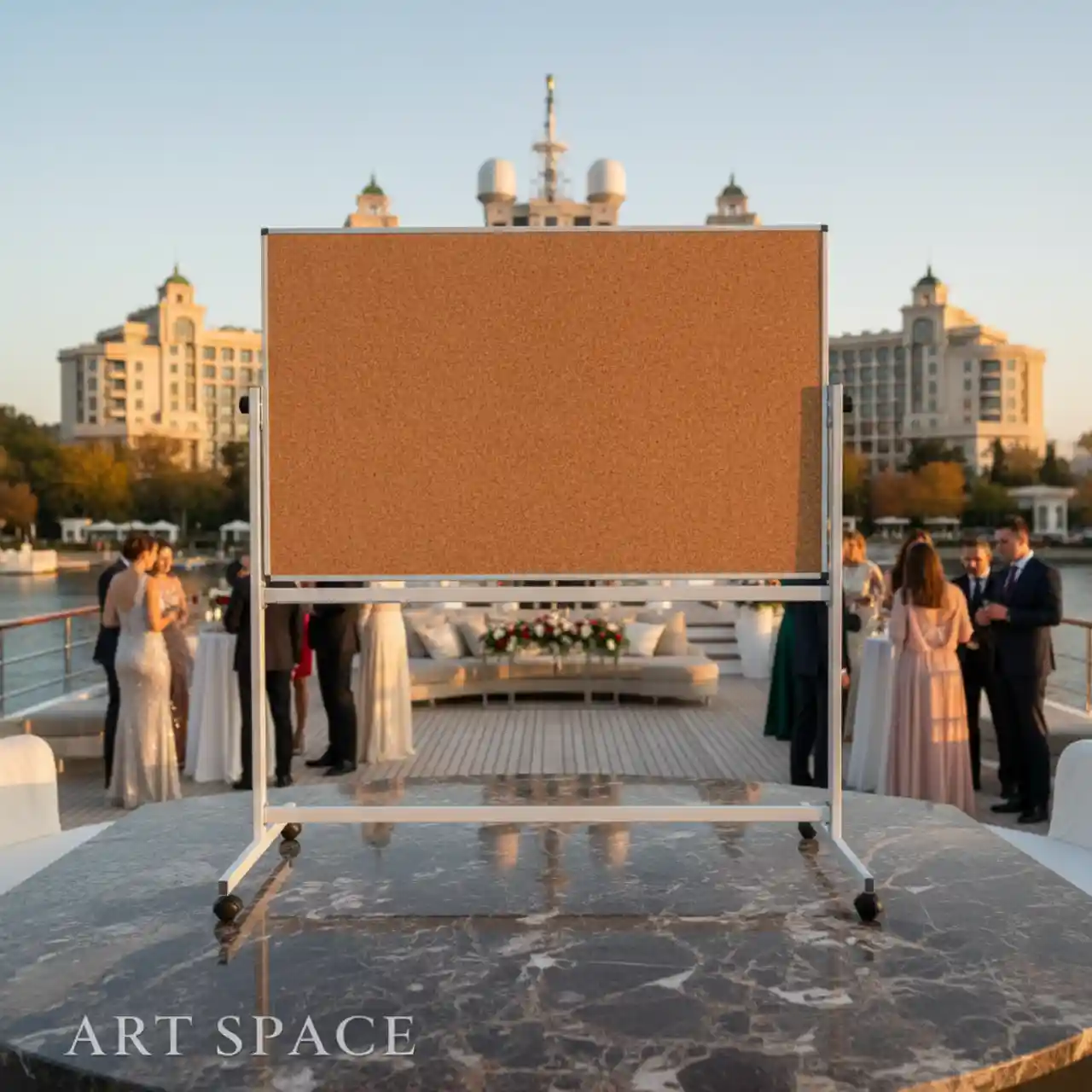 Доски пробковые модерационные