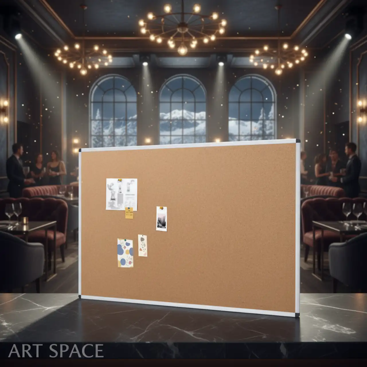 Доски настенные пробковая