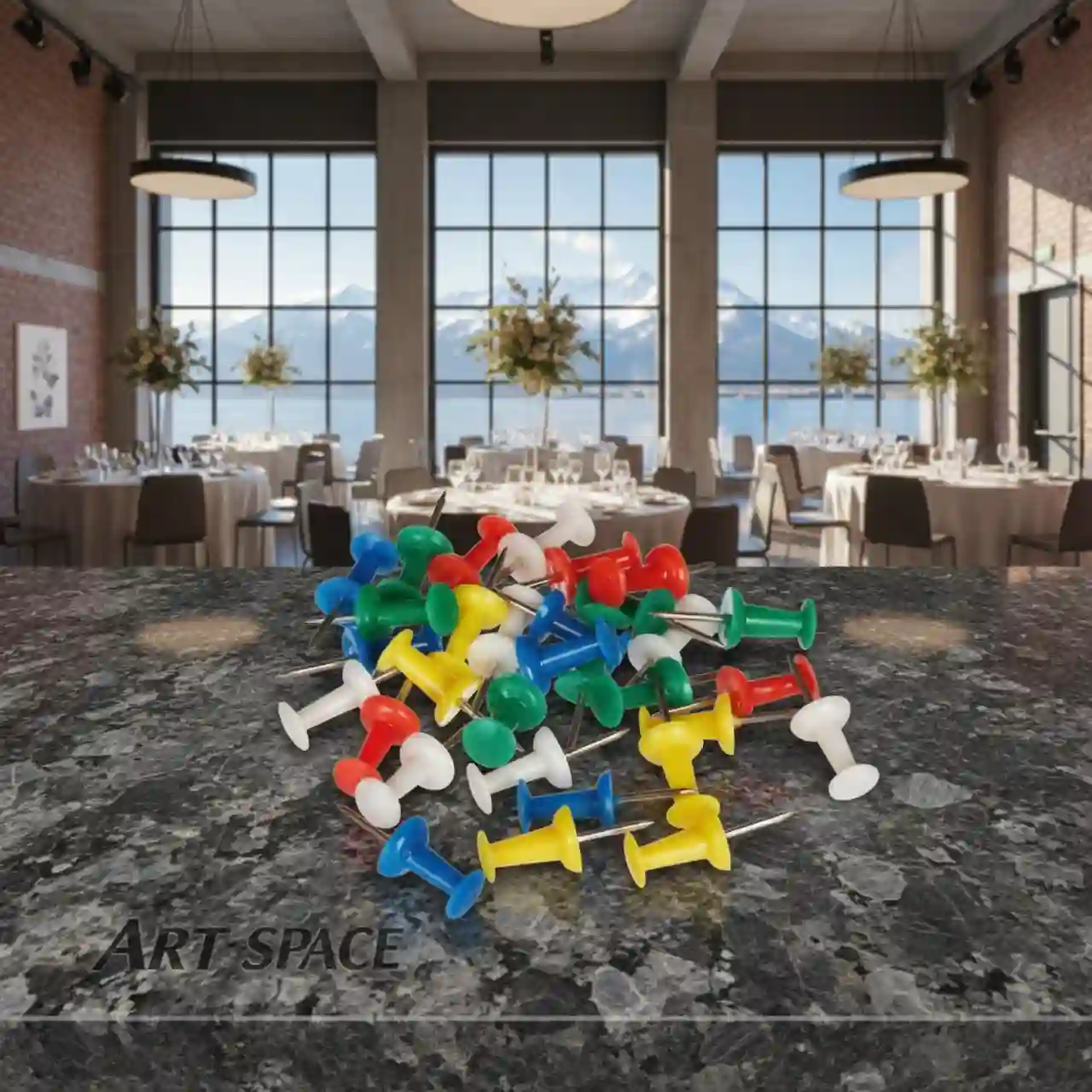 Кнопки фиксаторы листов для пробковых поверхностях