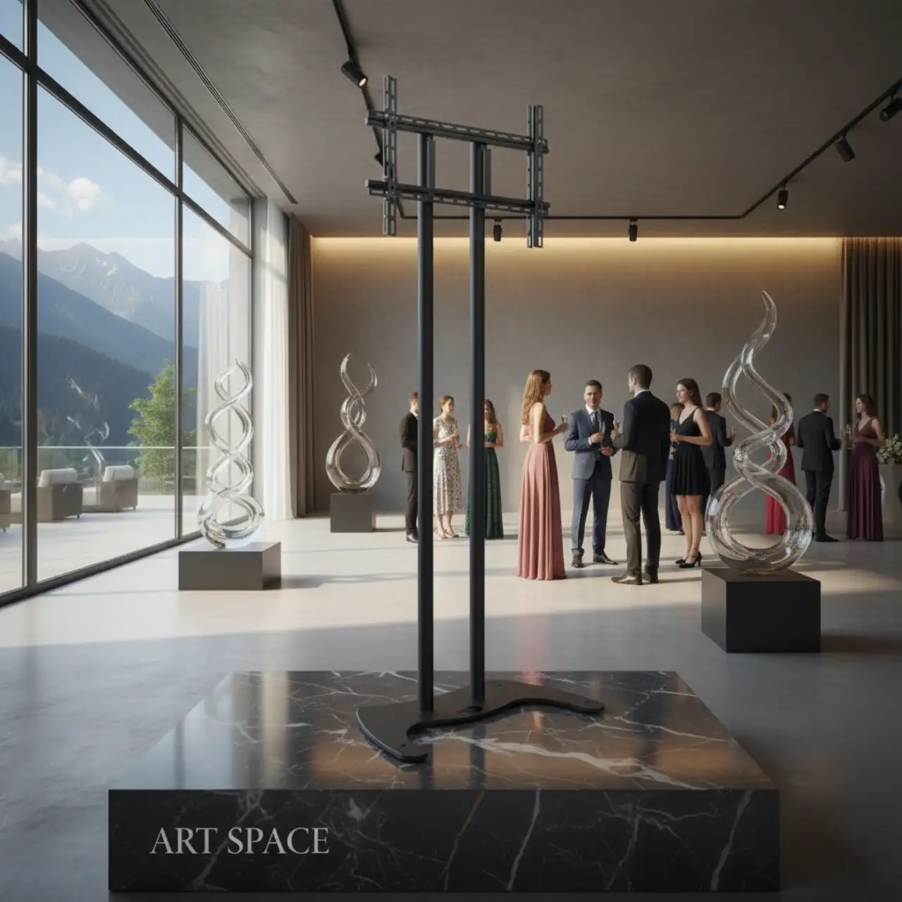 Стойки напольные для TV экранов