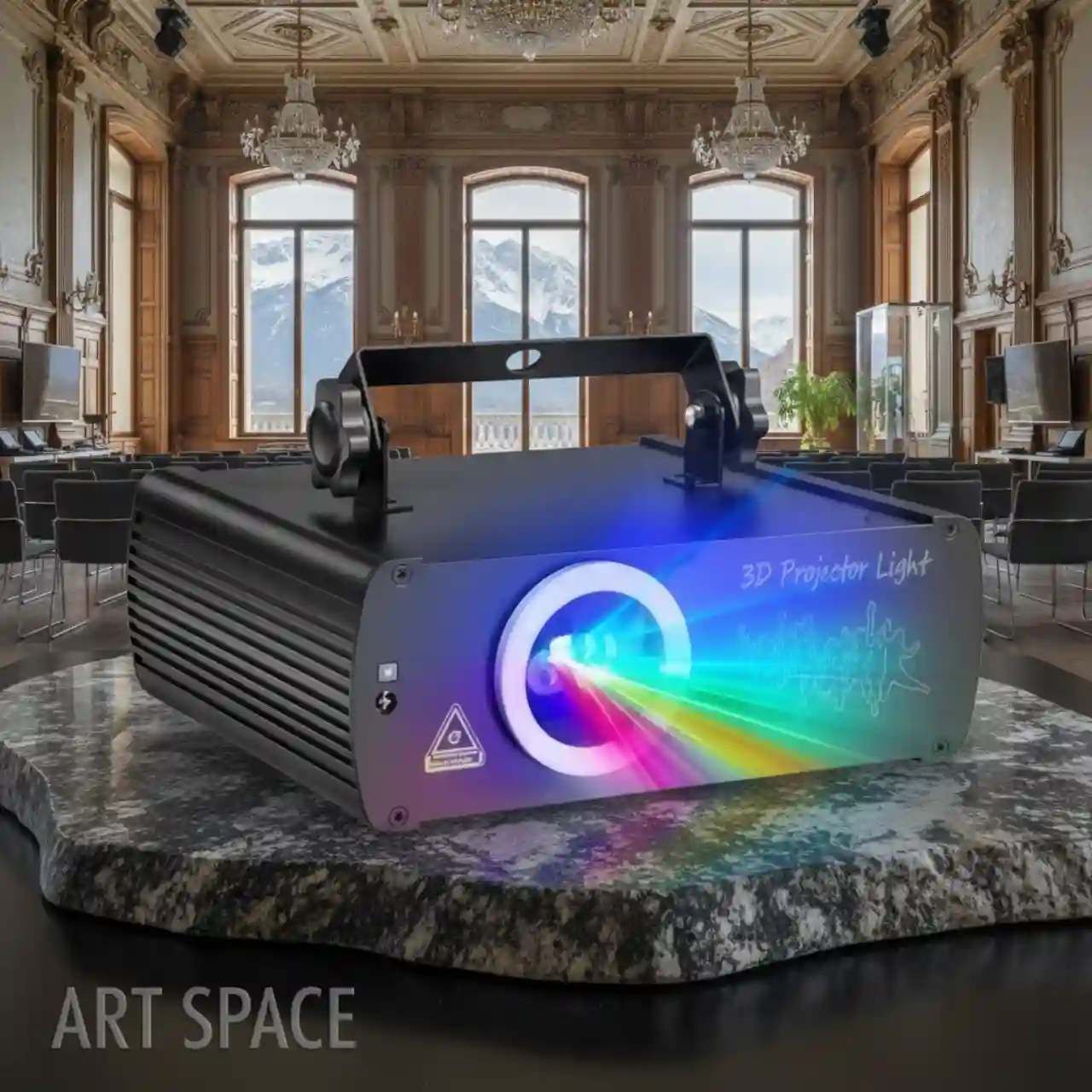 Лазерные трёхцветные установки RGB Laser Projector