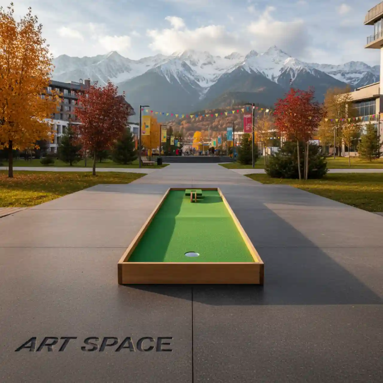 Мини гольф № 12