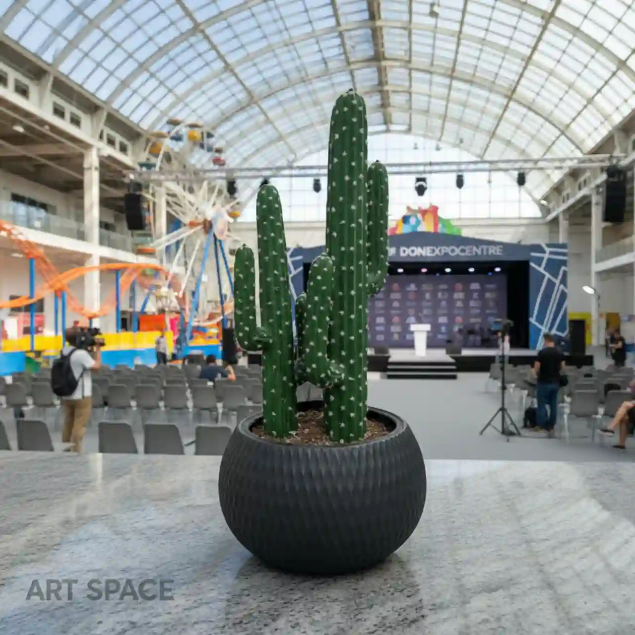 Кактус Карнегия 80 см. искусственные деревья