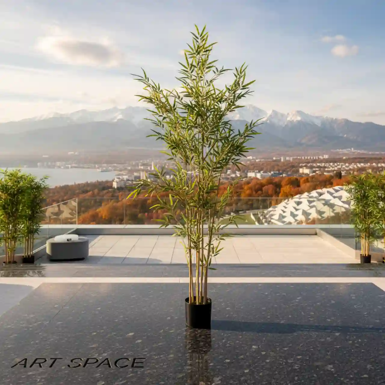 Бамбук дерево 220 см. искусственные деревья