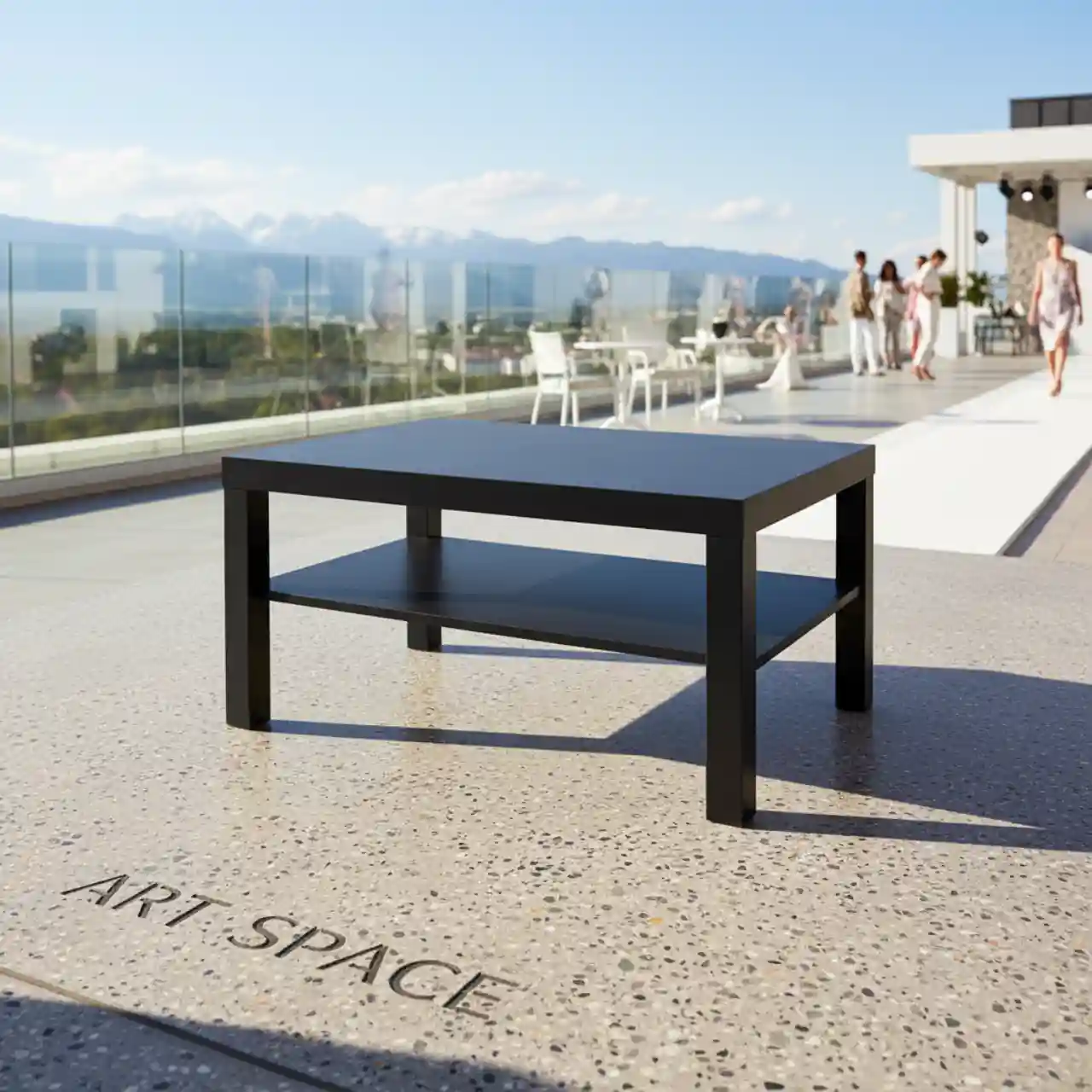 Столы журнальные ЛАКК 90 см.