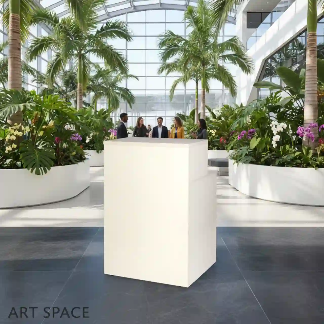 Стойки информационная (ресепшен) секционная. Для помещений и улицы в сухую погоду. Цвет: белый, возможно брендирование в любой цвет, нанесение изображения и логотипа. Материал: ЛДСП