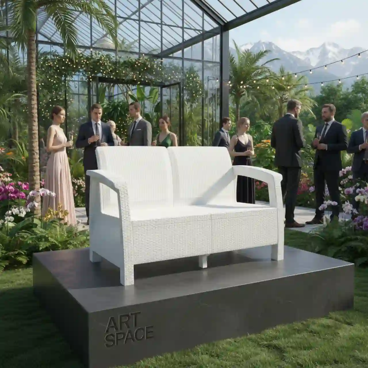 Диваны под ротанг