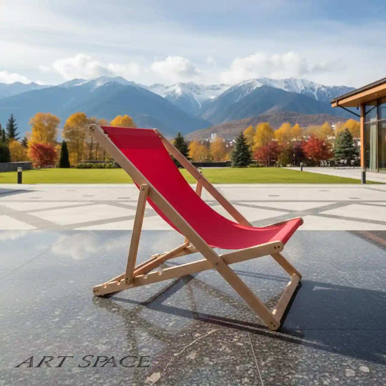 Шезлонги деревянные