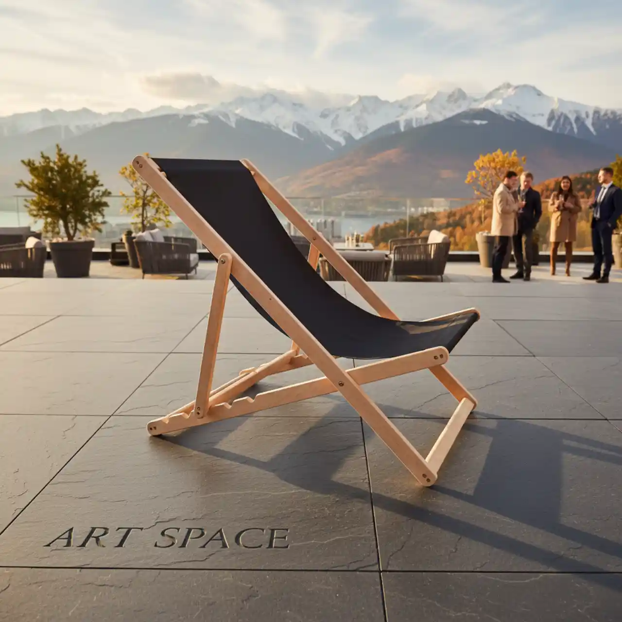 Шезлонги деревянные