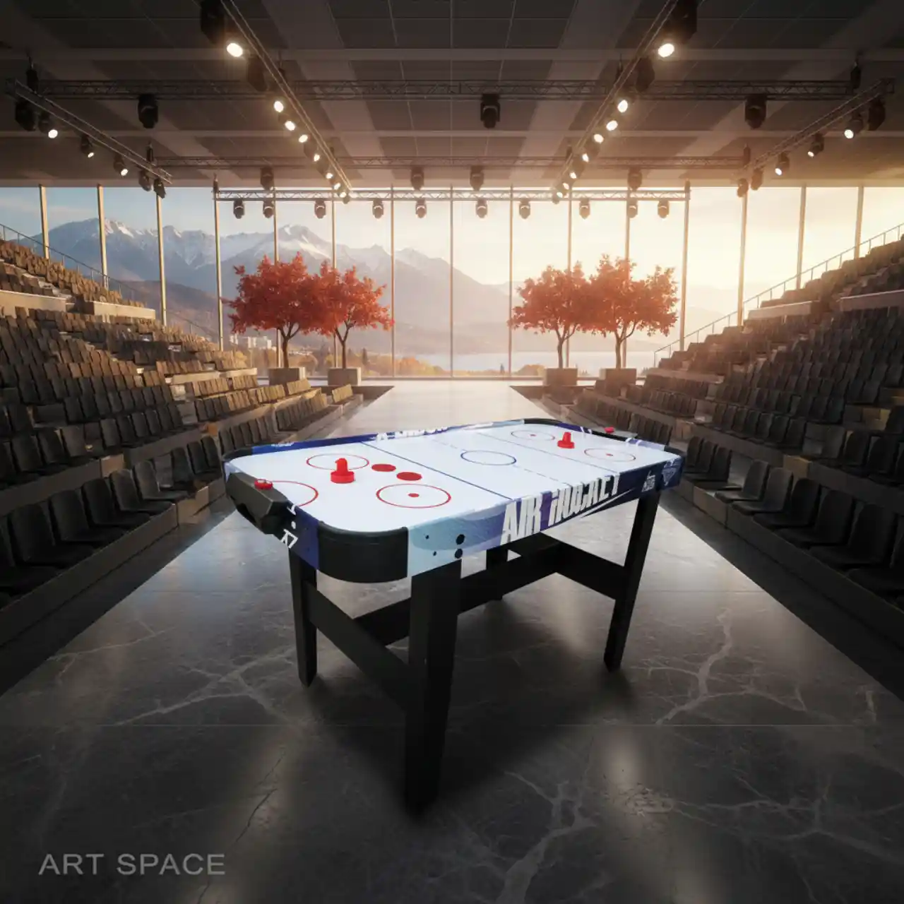 Аэрохоккеи (напольные и настольные)