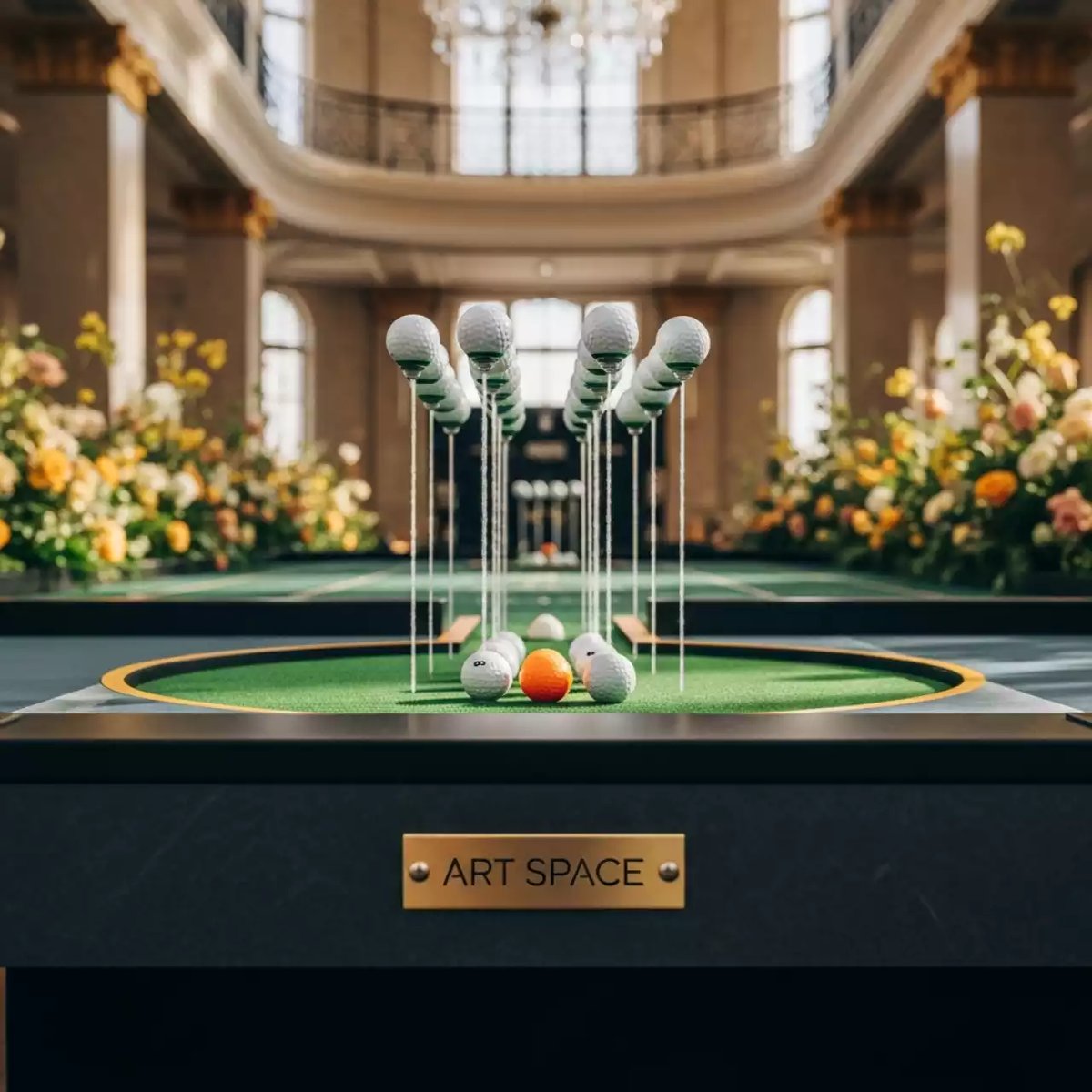 Аренда Аэрогольф в ОКЦ «Галактика» — ART SPACE