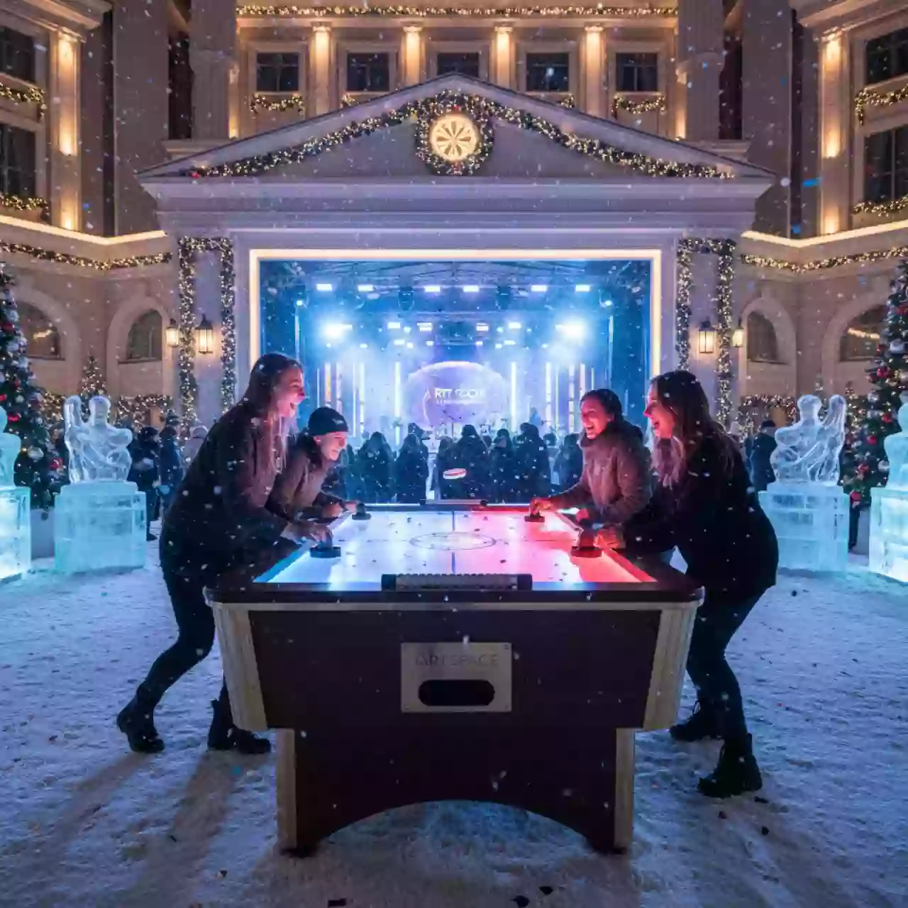 Аренда Аэрохоккей VIP в отеле «Богатырь» — ART SPACE