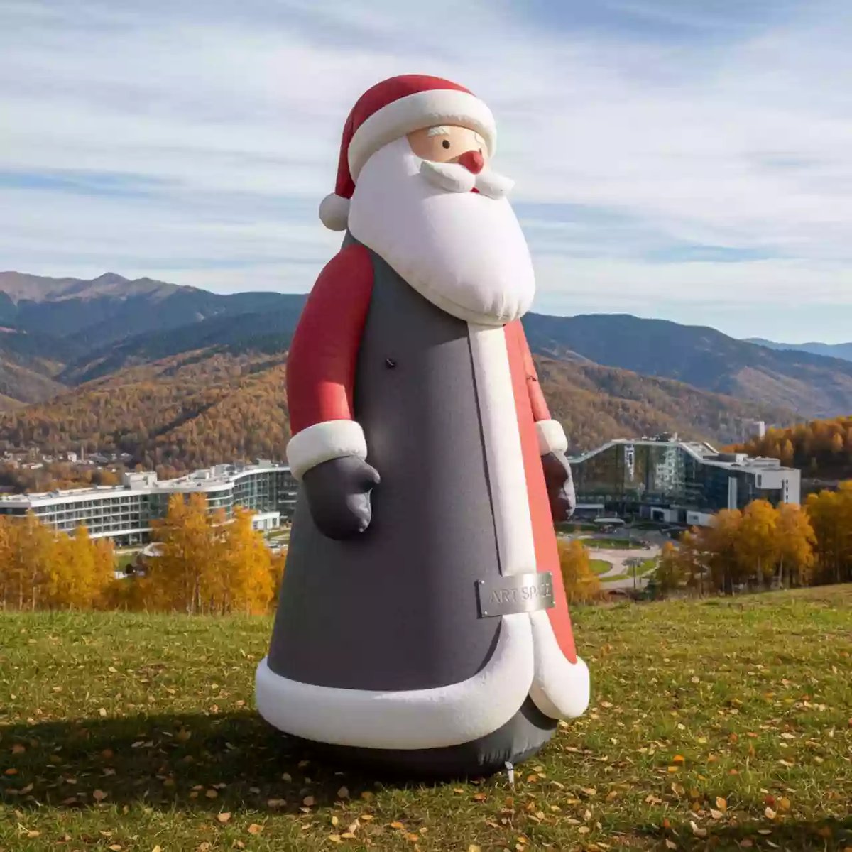 Аренда Аэромен Дед Мороз на курорте «Газпром» (Альпика) — ART SPACE