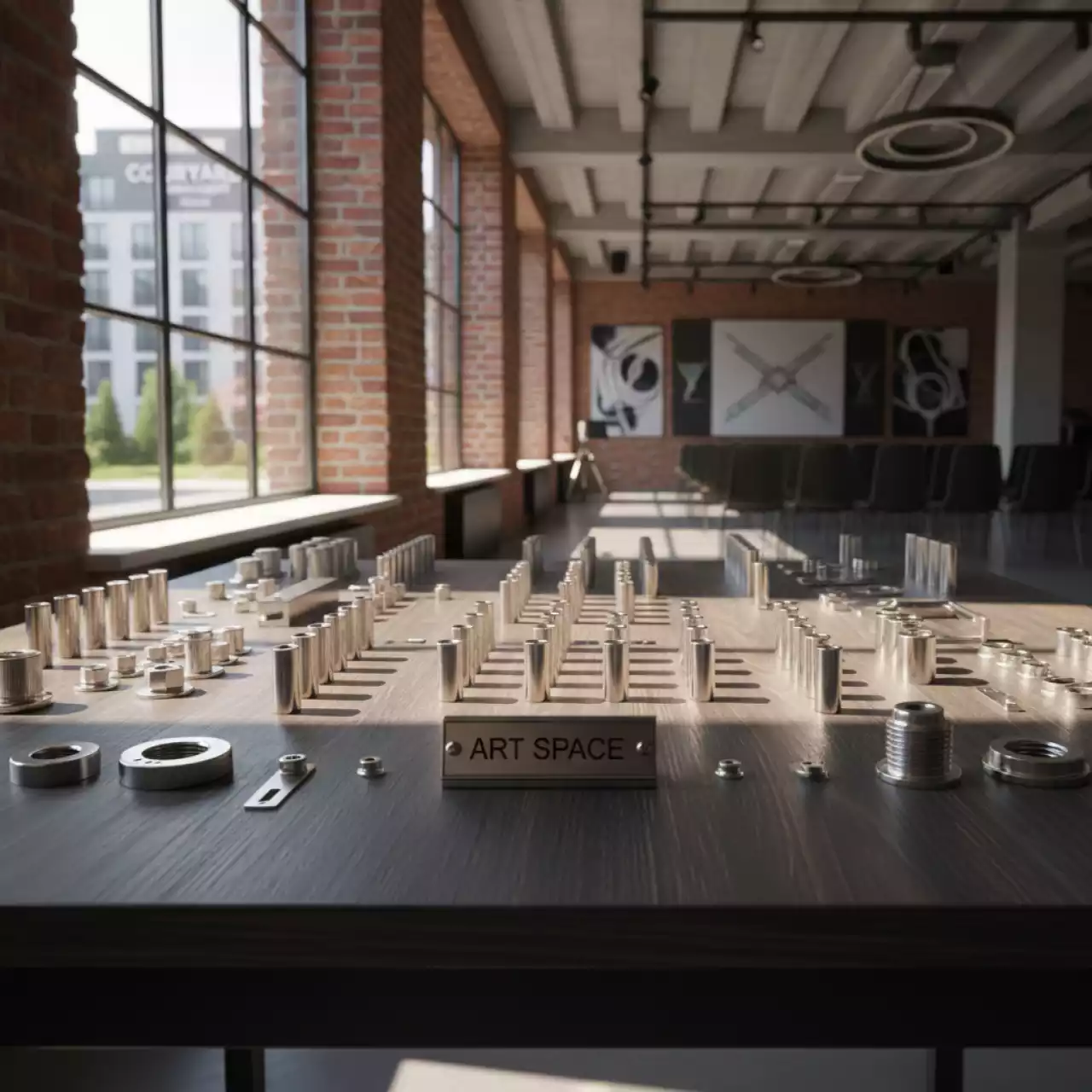 Аренда Аксессуары для переплетчиков ИФТЫ алюминиевые 16 18 мм RIVET 4 150 в Courtyard by Marriott Sochi — ART SPACE