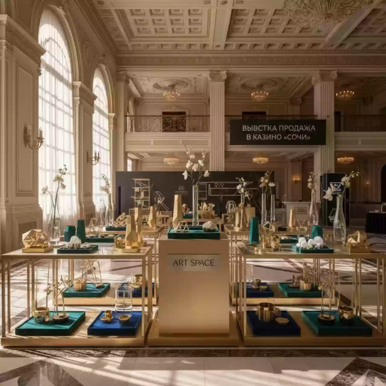 Аренда Аксессуары и декоративные мелочи в казино «Сочи» — ART SPACE