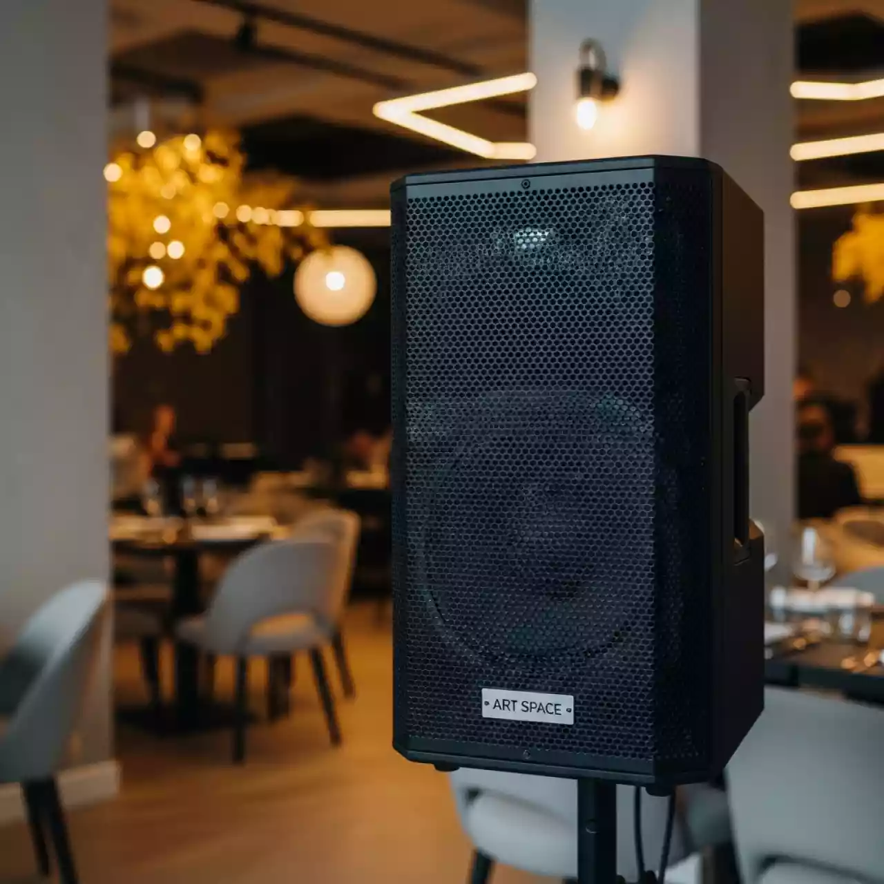 Аренда Активная акустика Behringer B110D в ресторане «Высота 5642» — ART SPACE