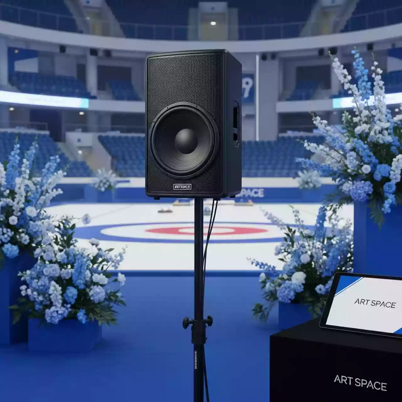 Аренда Акустическая система Behringer B612D в Керлинговом центре «Ледяной куб» — ART SPACE