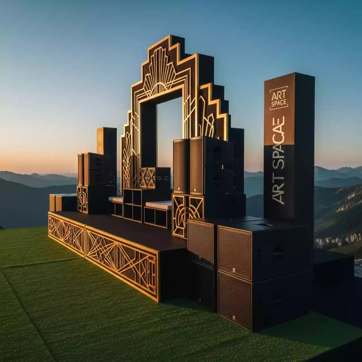 Аренда Акустическая система Kara SB18 на площадке Rosa Peak (2320м) — ART SPACE