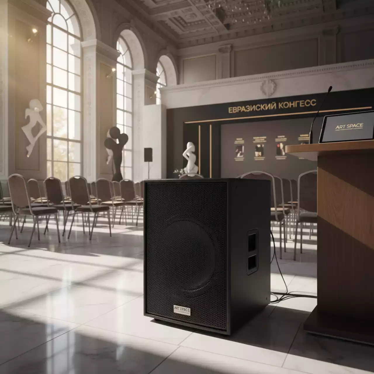 Аренда Акустическая система Nexo RS 15 в Radisson Collection Paradise — ART SPACE