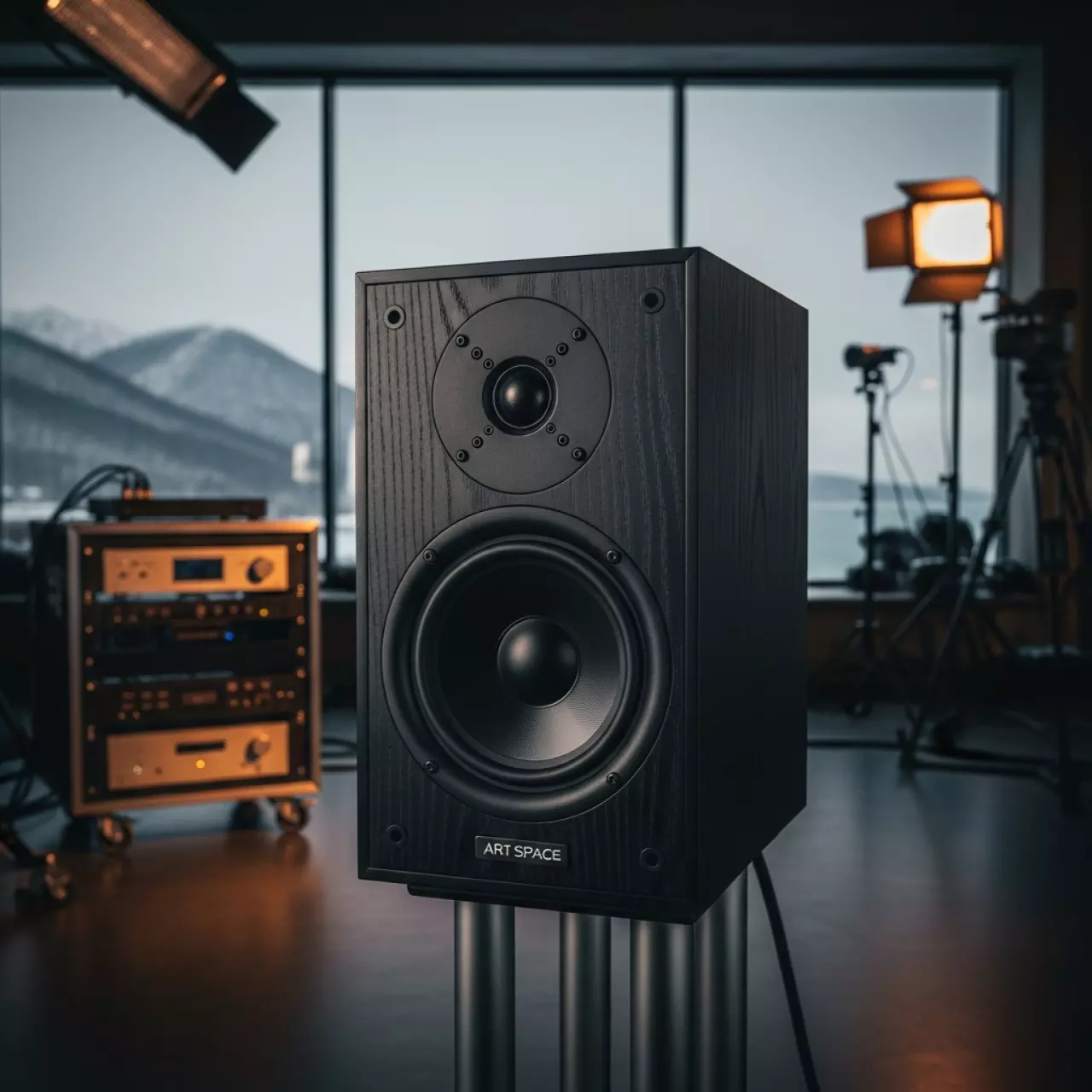 Аренда Акустическая система полочная Tannoy Eclipse Mini Black Oak в санатории «Сочи» — ART SPACE
