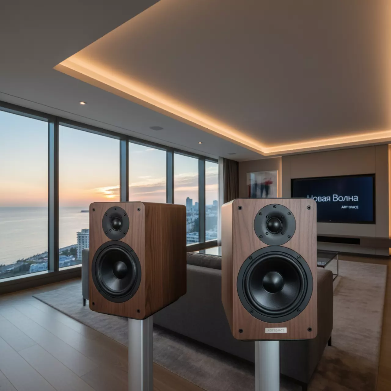 Аренда Акустическая система полочная Tannoy Mercury 7.2 BLACK OAK в отеле Hyatt Regency Sochi — ART SPACE