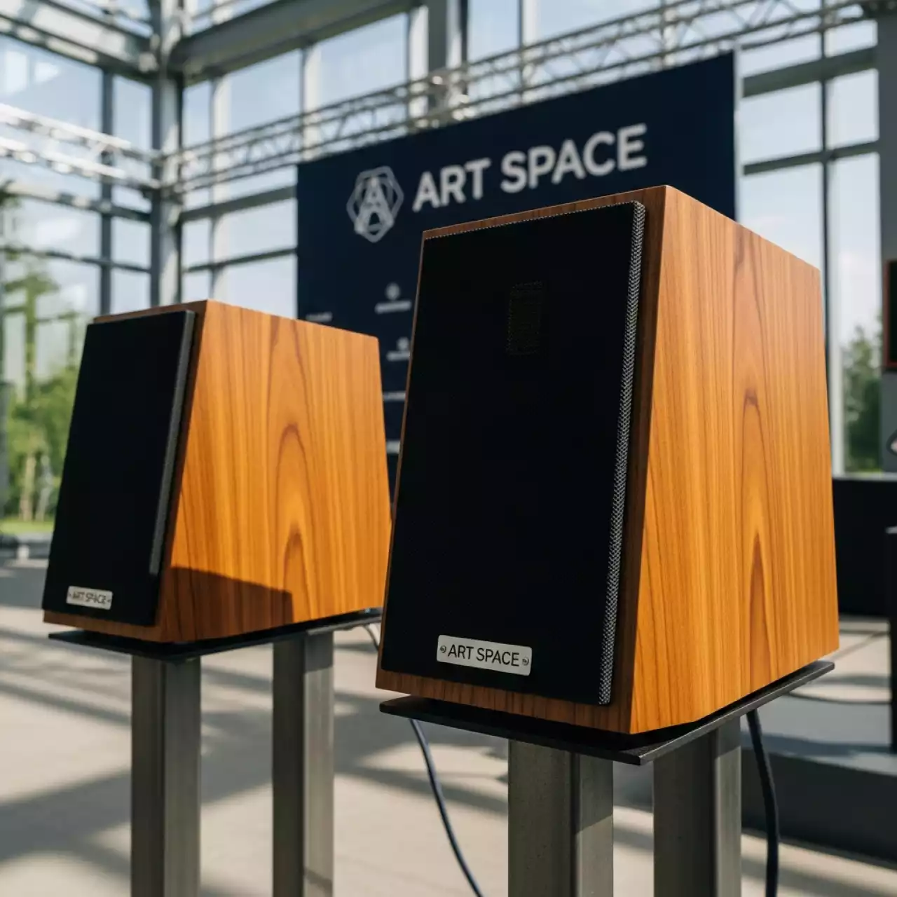 Аренда Акустическая система полочная Tannoy Revolution XT Mini Medium Oak в этно-парке «Моя Россия» — ART SPACE