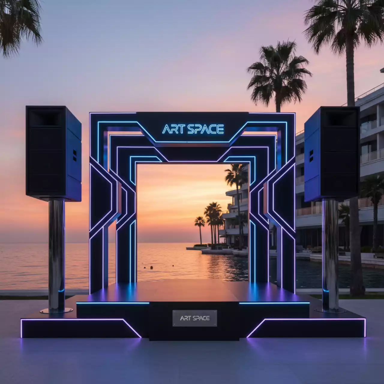 Аренда Акустическая система Turbosound Athens TCS 122.64 AN в санатории «Сочи» — ART SPACE