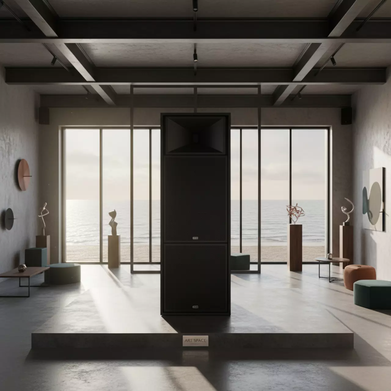 Аренда Акустическая система Turbosound Athens TCS 122.94 AN на пляжных клубах Хосты — ART SPACE