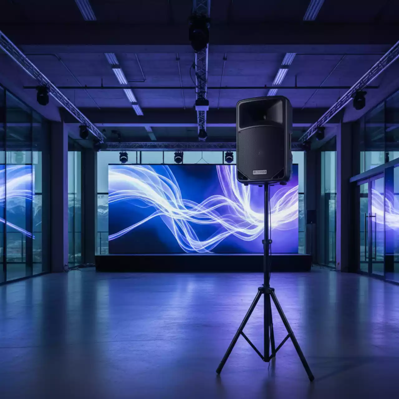 Аренда Акустическая система Turbosound M 10 в ледовом дворце «Роза Хутор» — ART SPACE