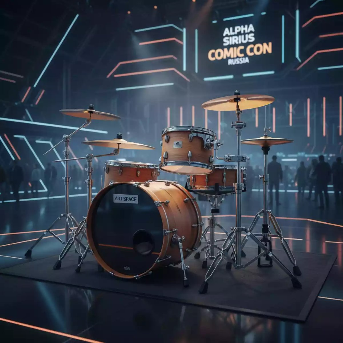 Аренда Акустическая ударная установка Tama Starclassic Maple в Alpha Sirius — ART SPACE