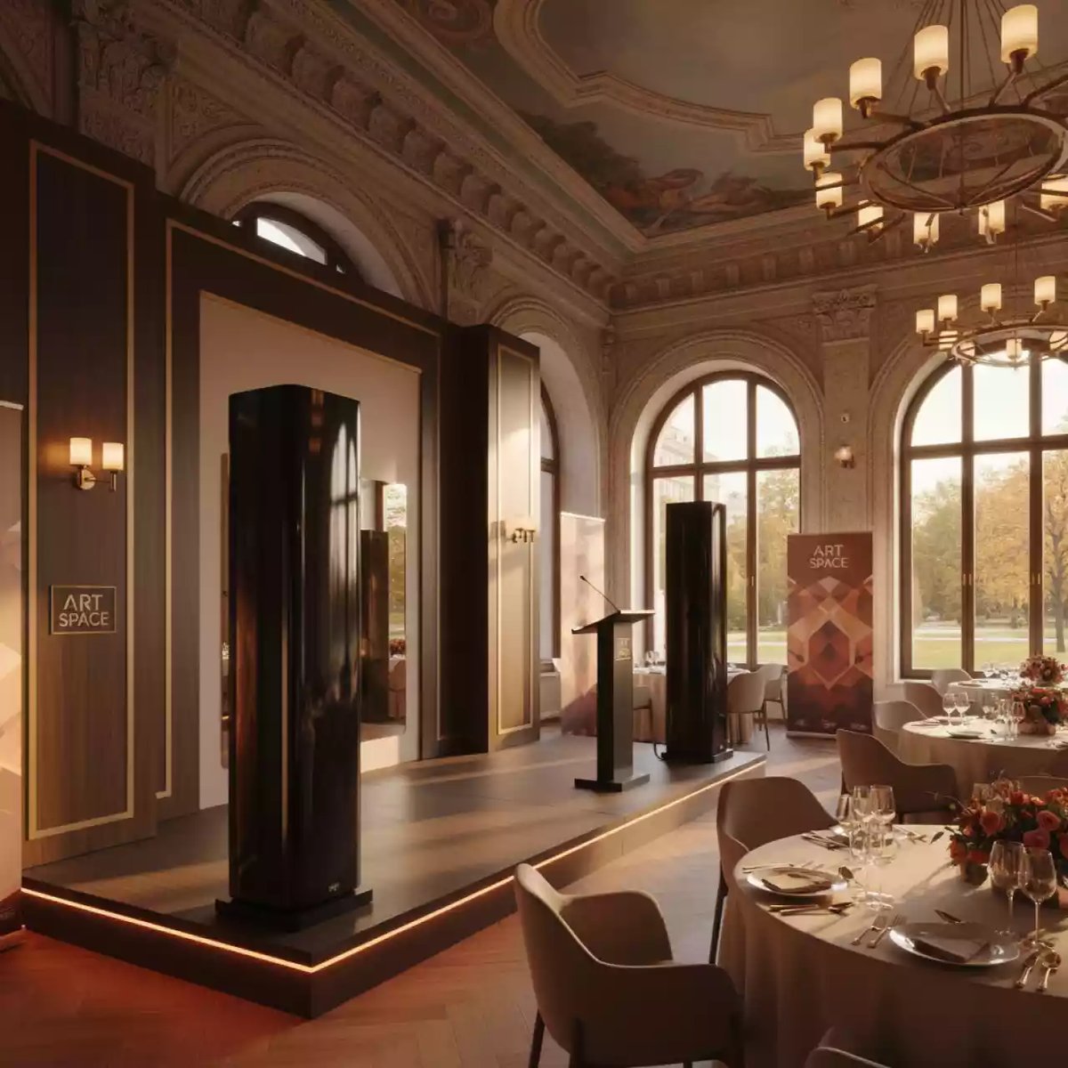 Аренда Акустический комплект Martin Blackline 8 кВт в ресторане «D.O.M» — ART SPACE