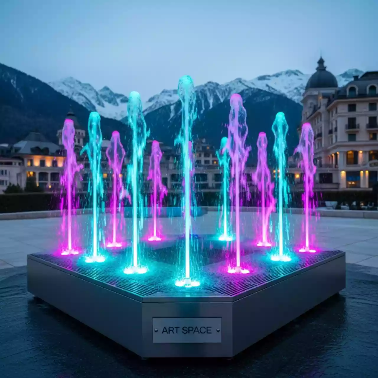 Аренда Аквадискотека передвижная в Sochi Marriott Krasnaya Polyana — ART SPACE