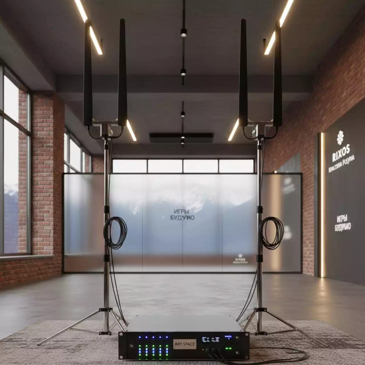 Аренда Антенна активная Shure UA 874WB и распределитель UA 845SWB в Rixos Krasnaya Polyana — ART SPACE