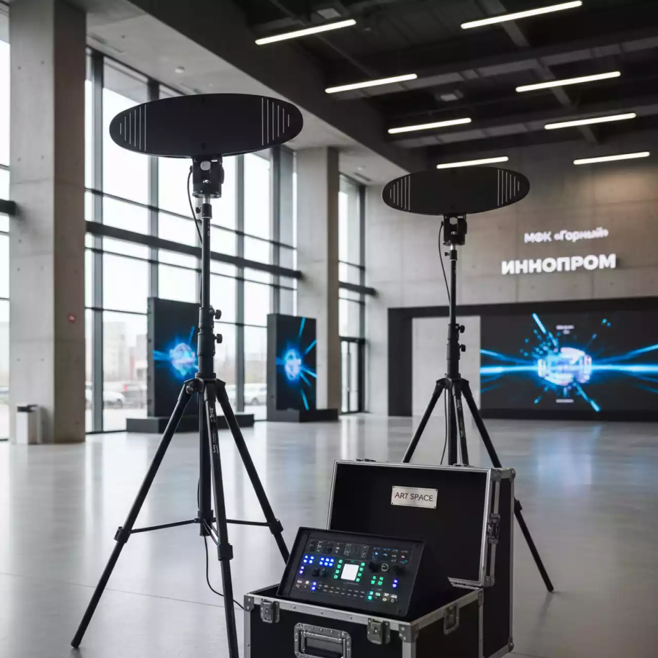 Аренда Антенна Shure UA 874WB со сплиттером и усилителем в МФК «Горный» — ART SPACE