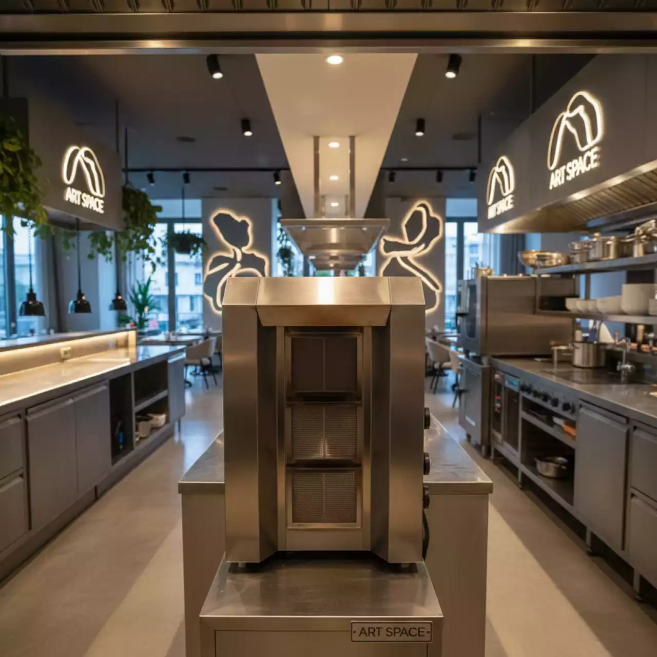 Аренда Аппарат для шаурмы 5,5 кВт в ресторане «La Terrazza» — ART SPACE