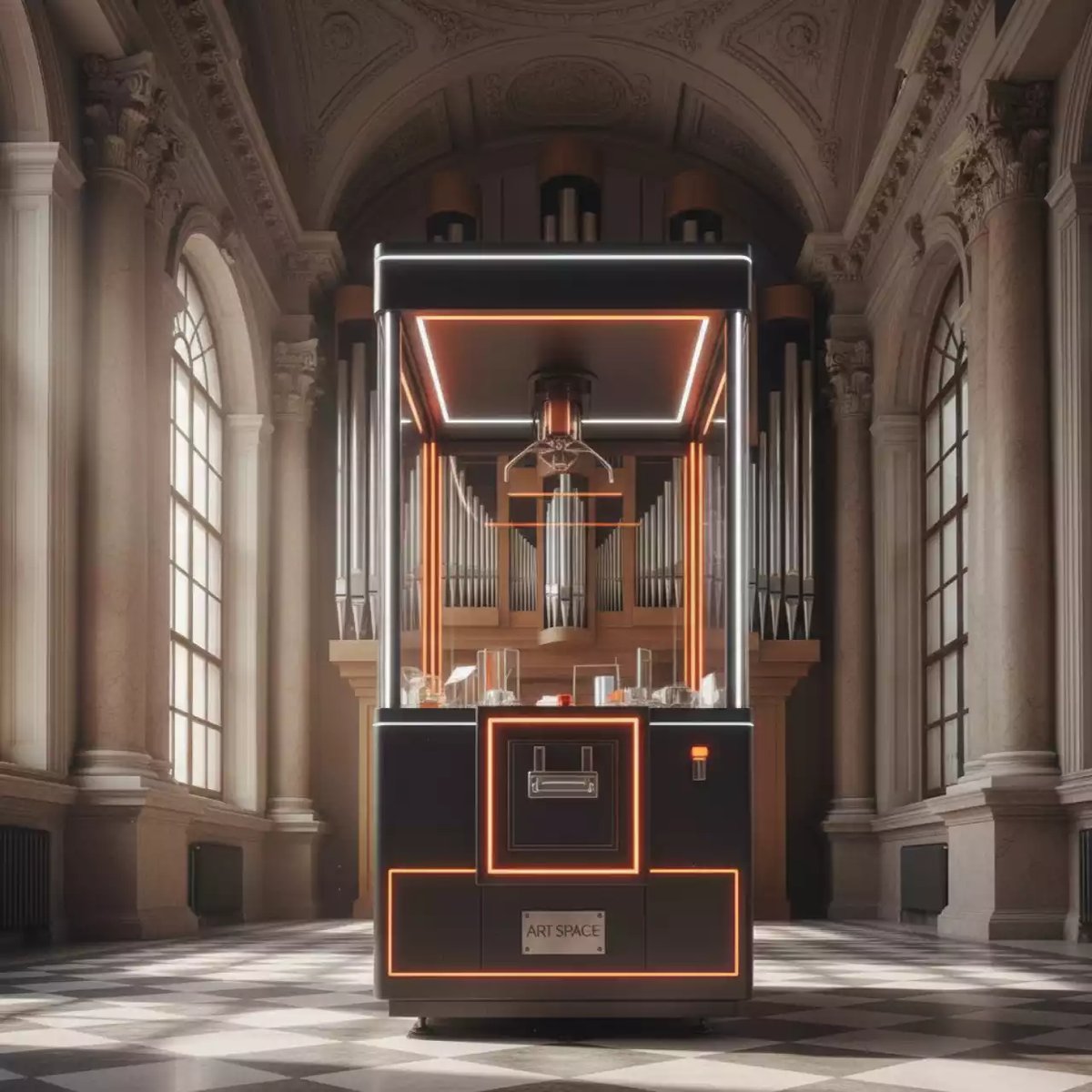 Аренда Аппарат призовой Хэллоуин в Зале органной и камерной музыки — ART SPACE