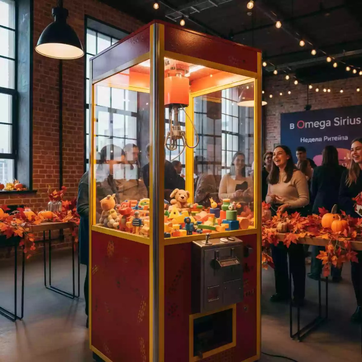 Аренда Аппарат призовой с игрушками СССР в Omega Sirius — ART SPACE