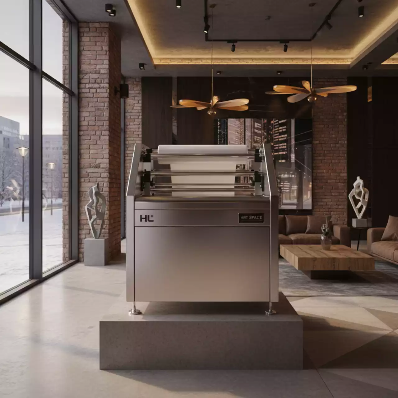 Аренда Аппарат термоусадочный HL BSF 7060 в Boutique Hotel PORTUM 1905 — ART SPACE