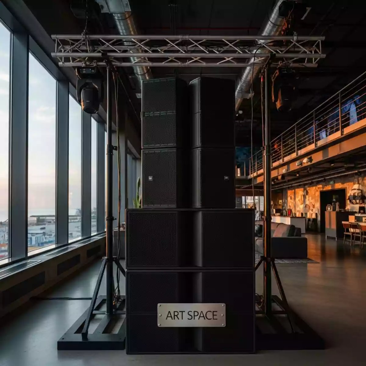 Аренда Аппаратура звуковая в зале «Чайка» (Морпорт) — ART SPACE