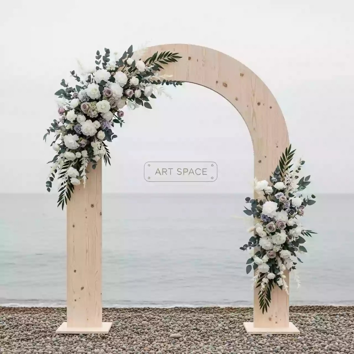 Аренда Арка цветочная для церемонии на пляже «Маяк» — ART SPACE