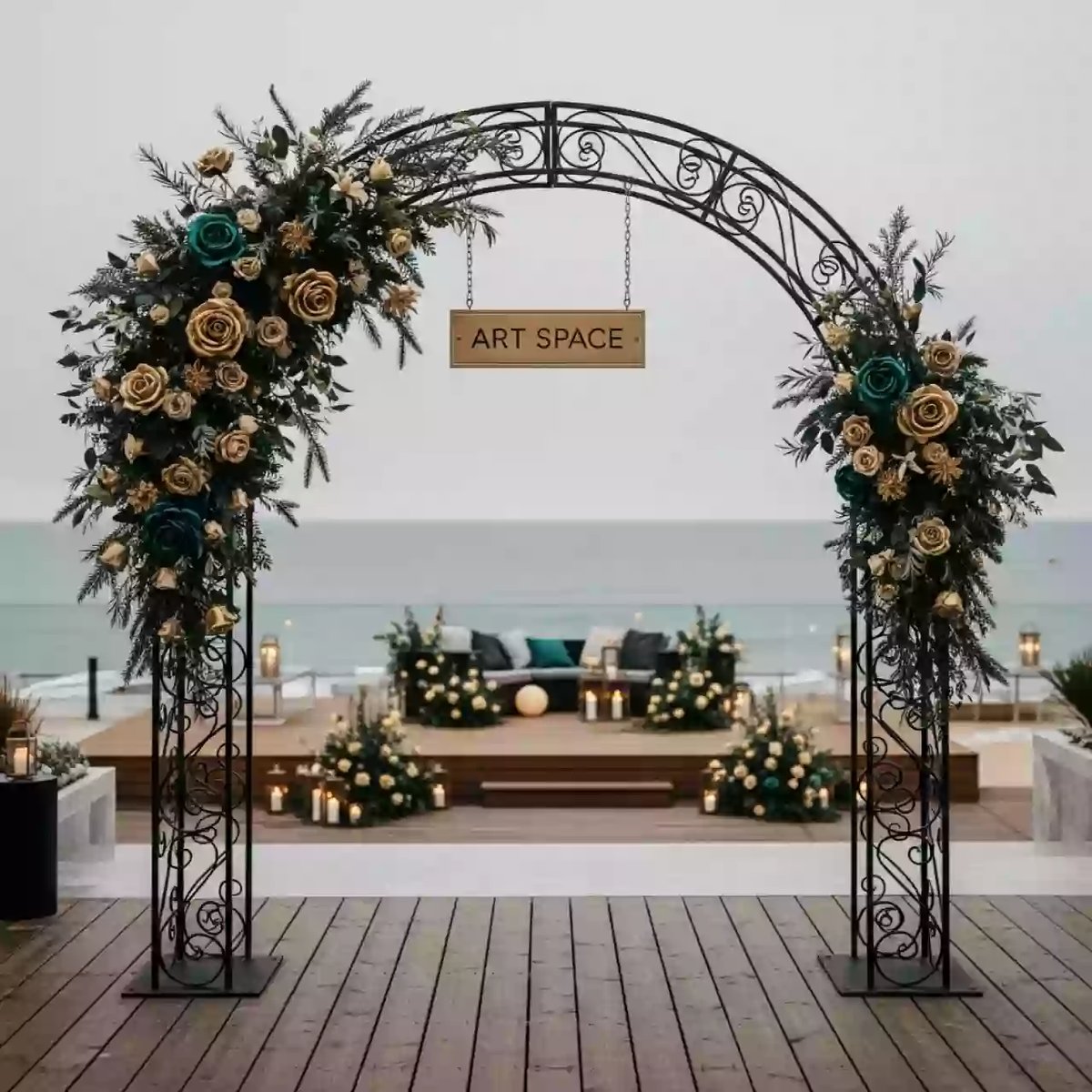 Аренда Арка для роз Leafdesign на пляжных клубах Хосты — ART SPACE