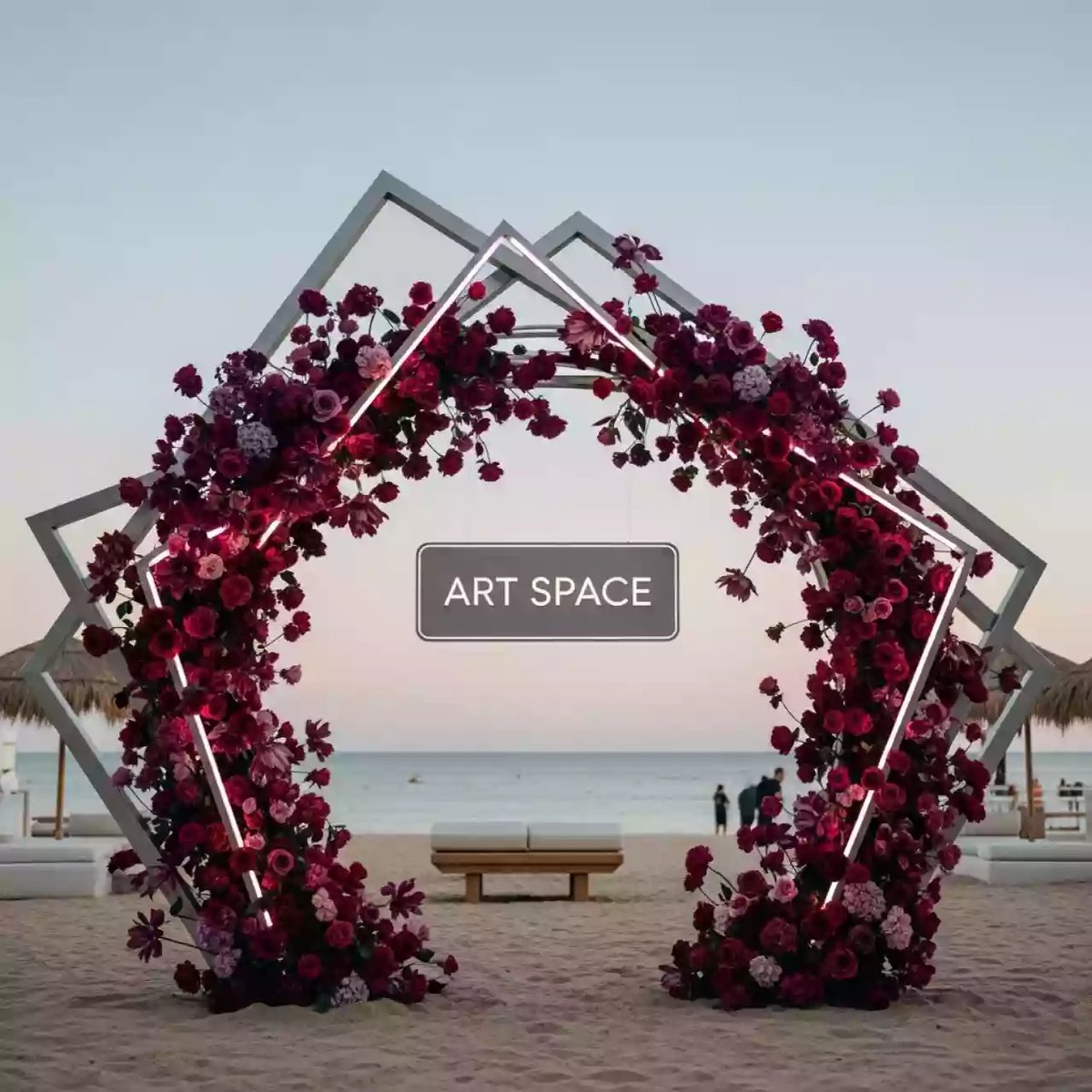 Аренда Арка флористическая № 11 в пляжном комплексе VinoGrad — ART SPACE