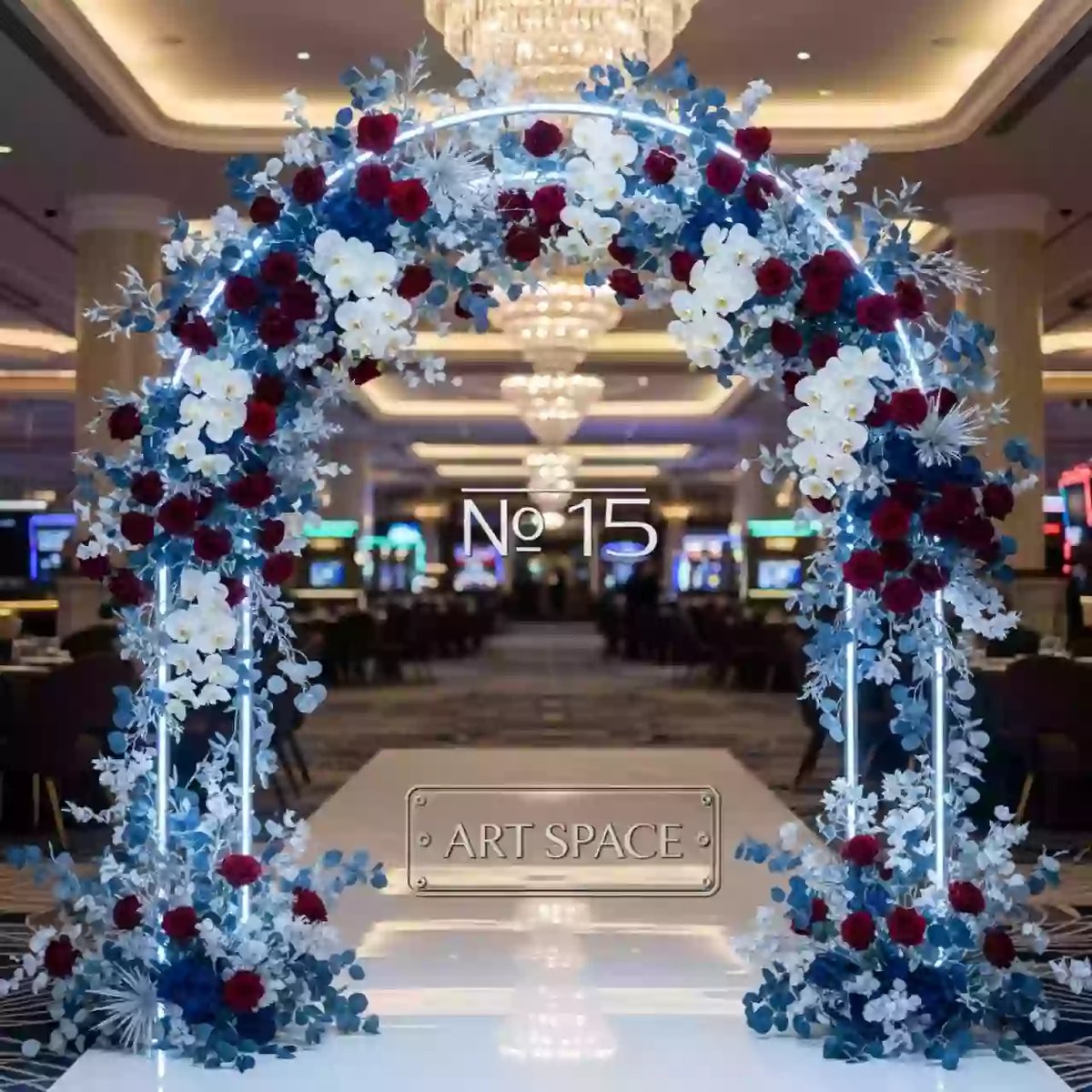Аренда Арка флористическая № 15 в казино «Сочи» — ART SPACE